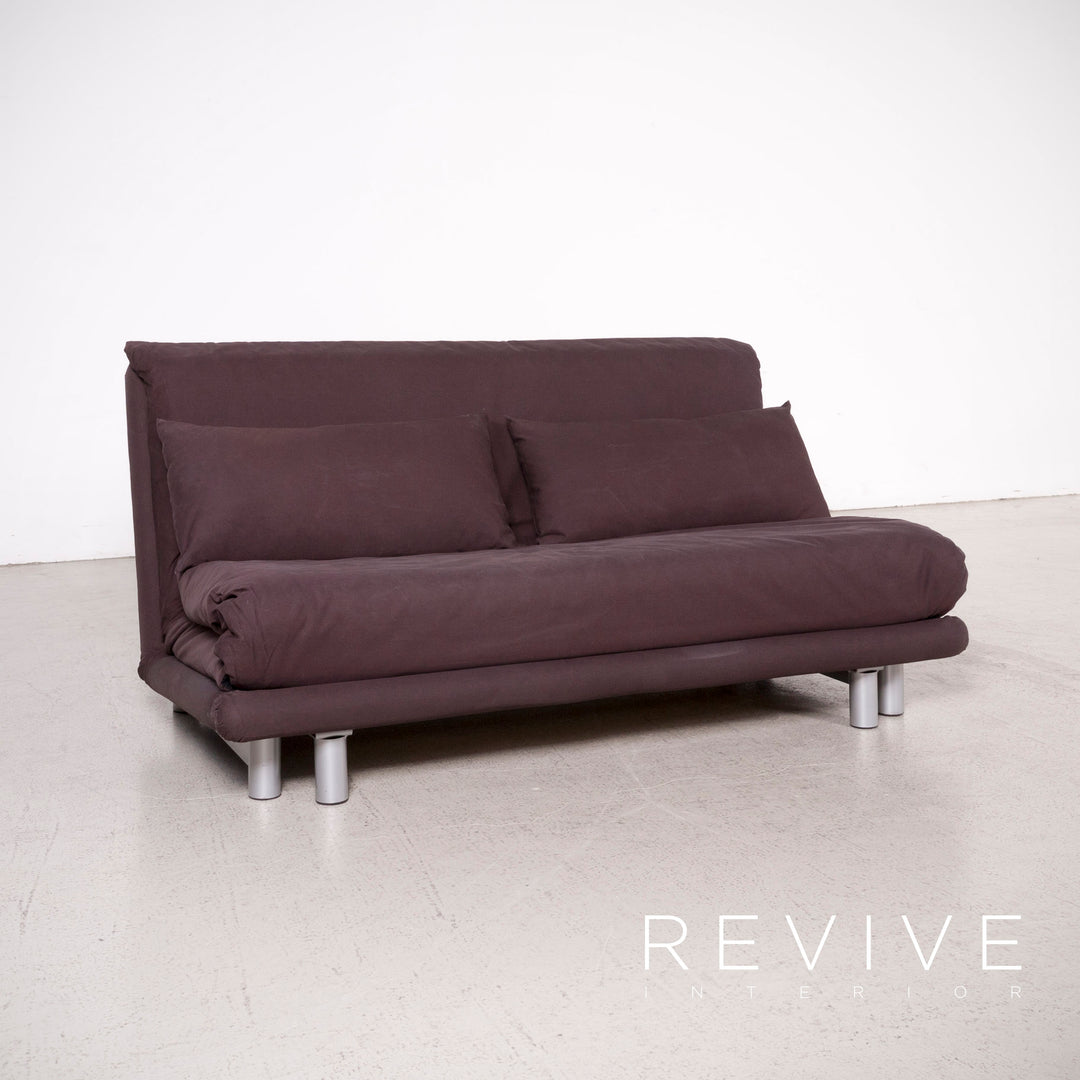ligne roset Multy designer fabric sofa gray three-seater couch function sofa bed sofa bed #8164