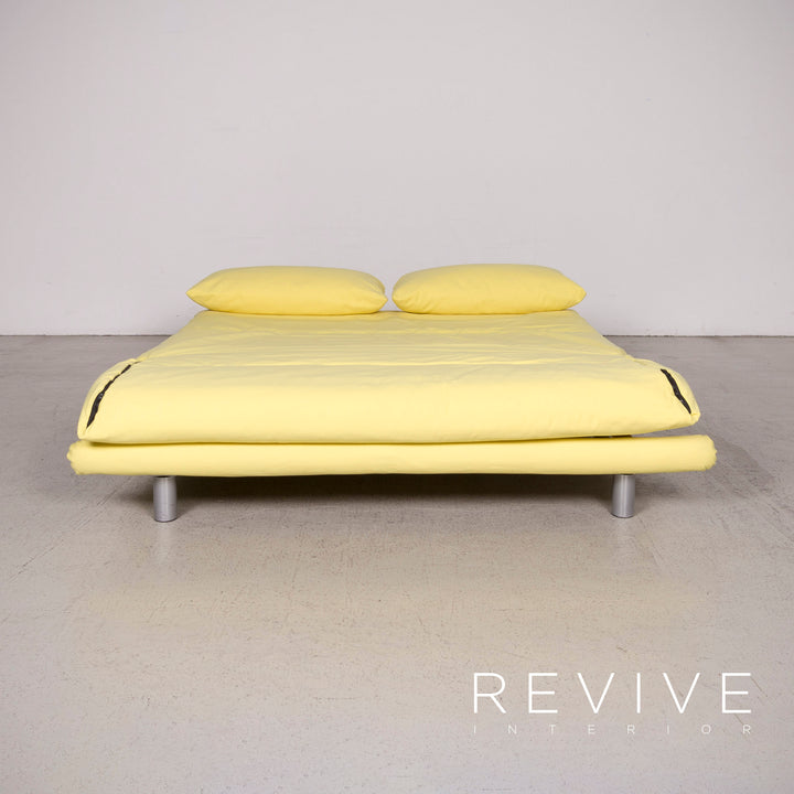 ligne roset Multy Designer Stoff Sofa Gelb Dreisitzer Funktion #7487