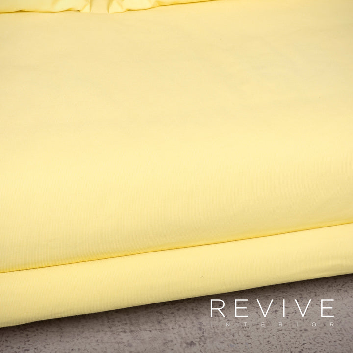 ligne roset Multy Designer Stoff Sofa Gelb Dreisitzer Funktion #7487