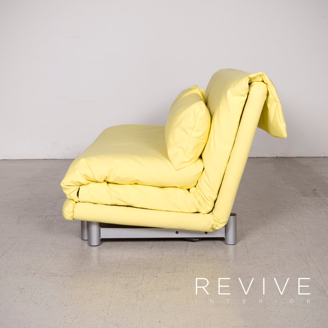 ligne roset Multy Calin Designer Stoff Sofa Garnitur Gelb Dreisitzer Sessel Couch Funktion #8319