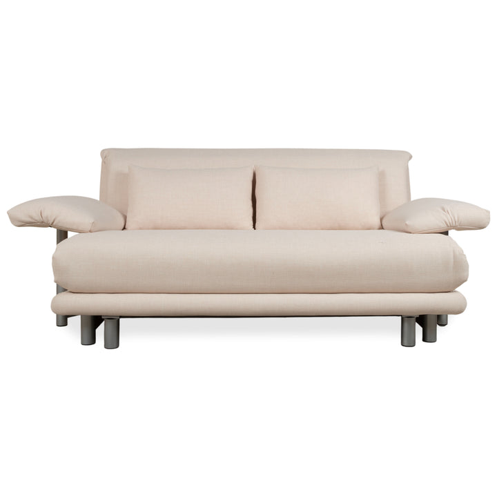 Ligne Roset Multy Canapé trois places crème blanc fonction manuelle canapé-lit housse neuve VIVO 607