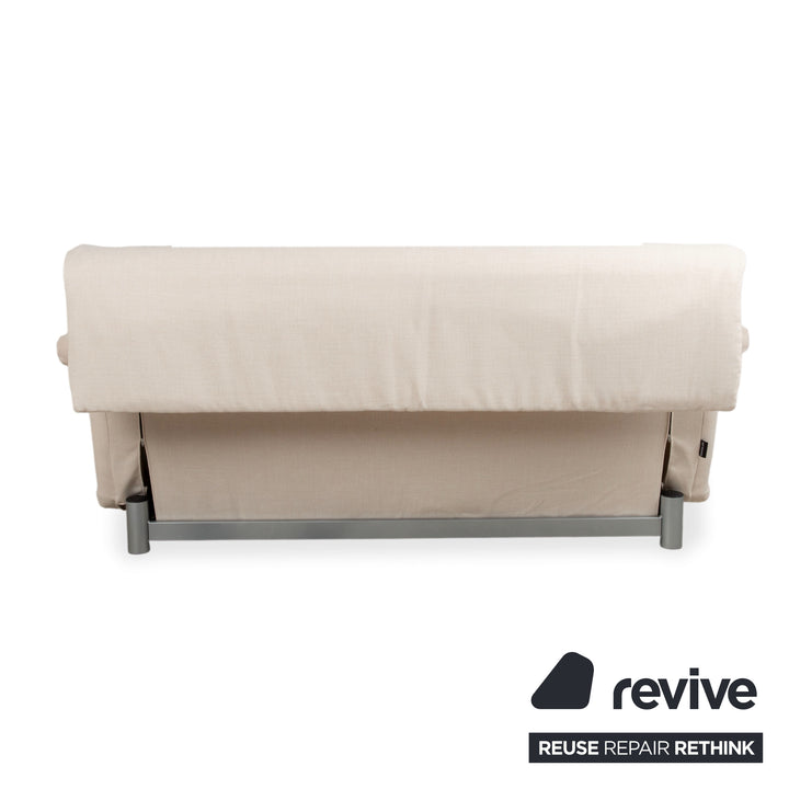 Ligne Roset Multy Canapé trois places crème blanc fonction manuelle canapé-lit housse neuve VIVO 607