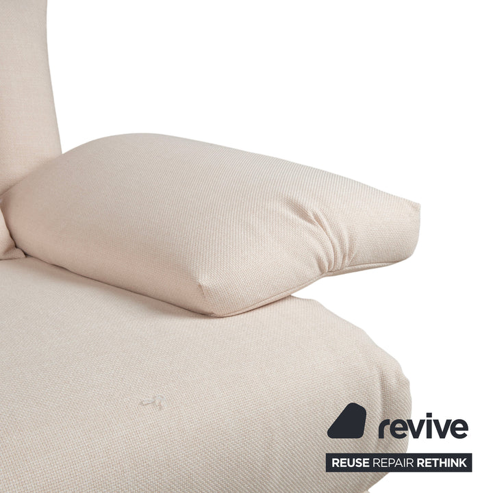 Ligne Roset Multy Canapé trois places crème blanc fonction manuelle canapé-lit housse neuve VIVO 607