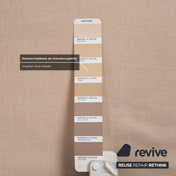 Ligne Roset Multy Dreisitzer Creme Sofa Couch manuelle Ausziehfunktion Schlafsofa Neubezug MALOU 110 inkl. Armlehnen