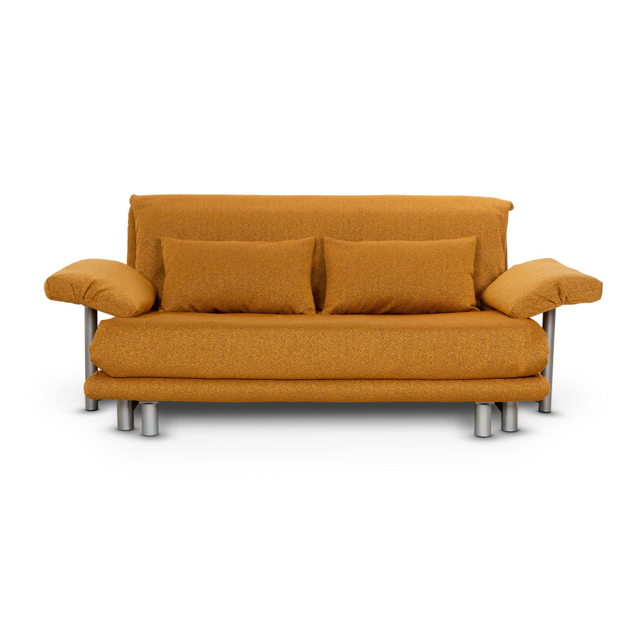 ligne roset Multy Dreisitzer Gelb Gold inkl. Armlehnen Schlafsofa Sofa Couch