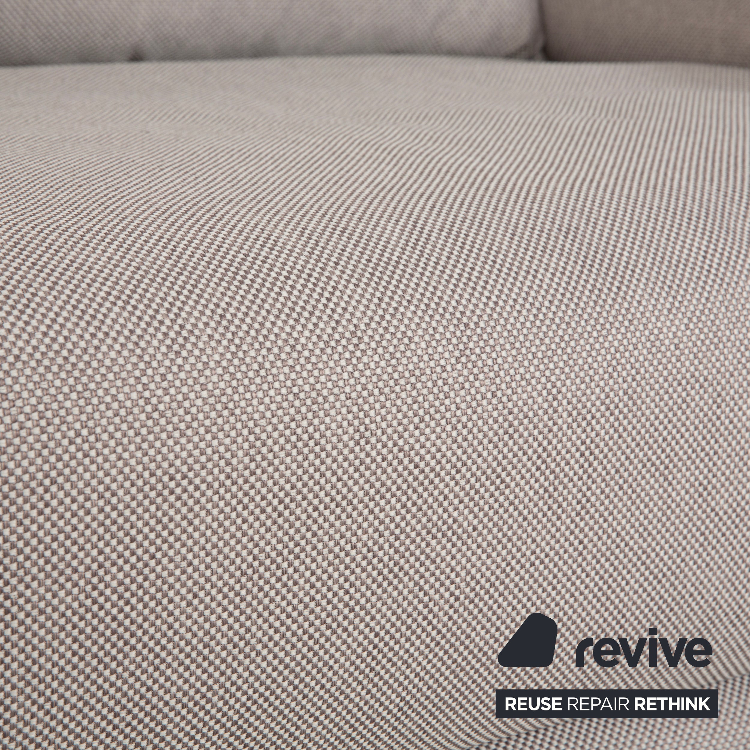 Ligne Roset Multy Dreisitzer Grau manuelle Schlaffunktion inkl. Armlehnen Sofa Couch Neubezug