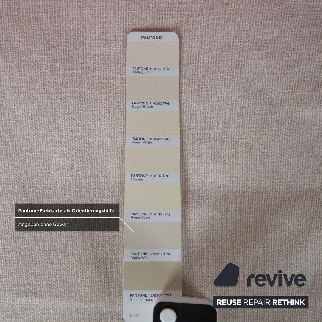 Ligne Roset Multy Dreisitzer Grau Stoff Schlafsofa