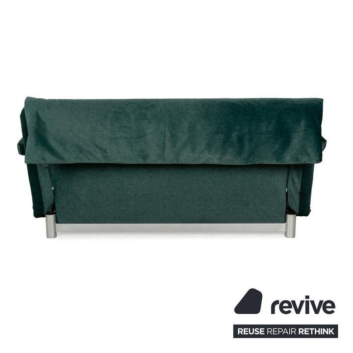 Ligne Roset Multy three-seater green incl. armrests sofa bed couch new cover