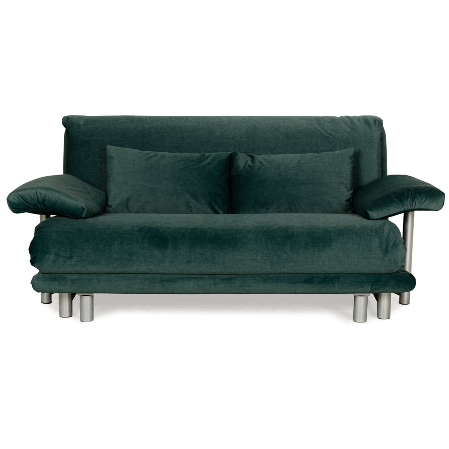 Ligne Roset Multy three-seater green incl. armrests sofa bed couch new cover