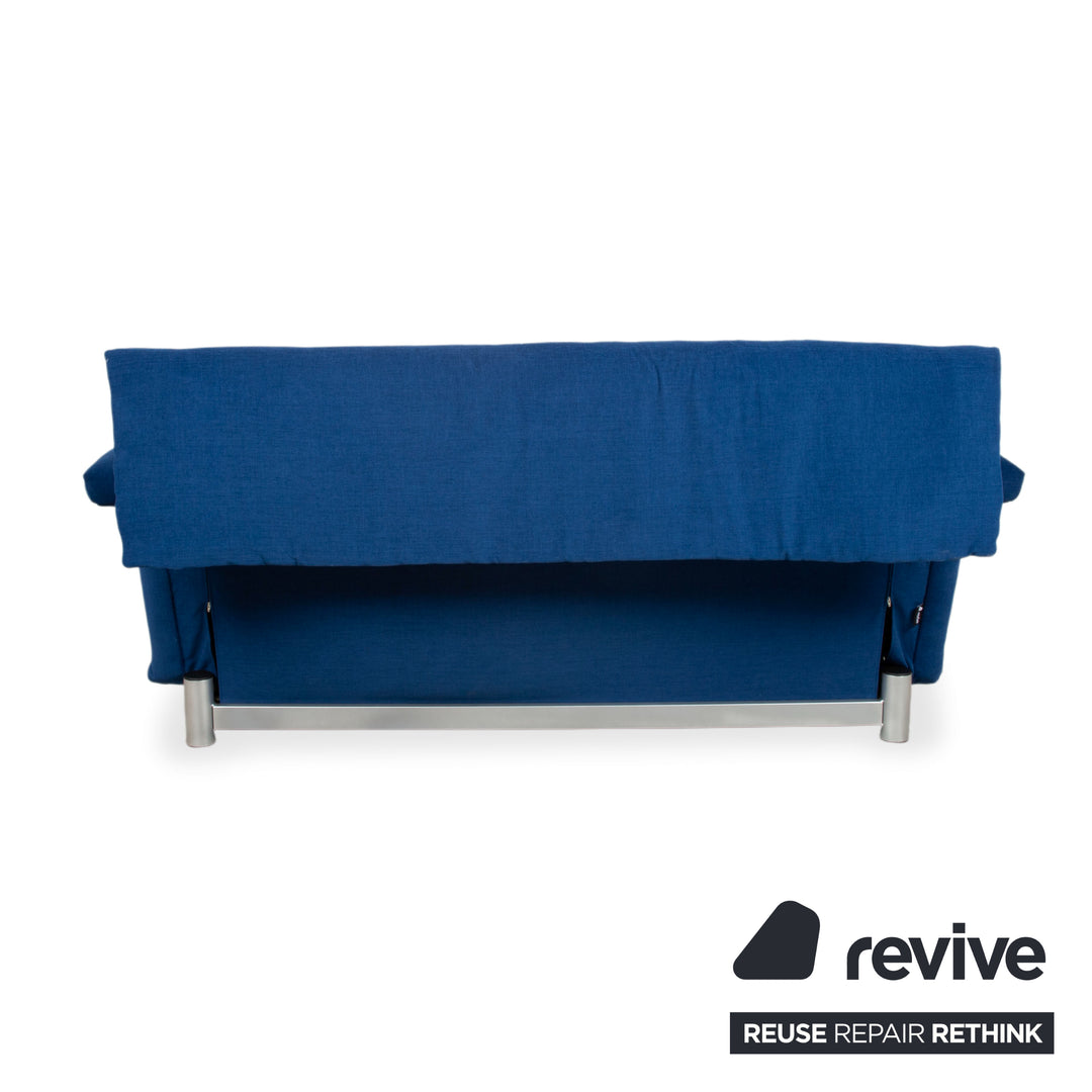 Ligne Roset Multy Trois places Tissu Bleu Aqua Nouvelle housse MALOU 167 fonction manuelle fonction couchage