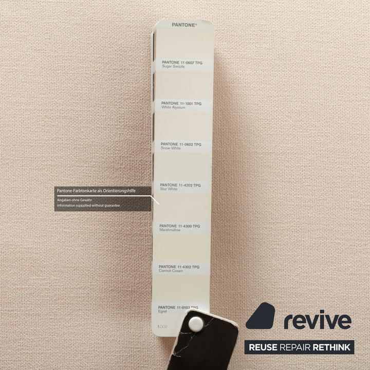 Ligne Roset Multy three-seater sofa bed beige fabric sofa couch manual sleep function new cover