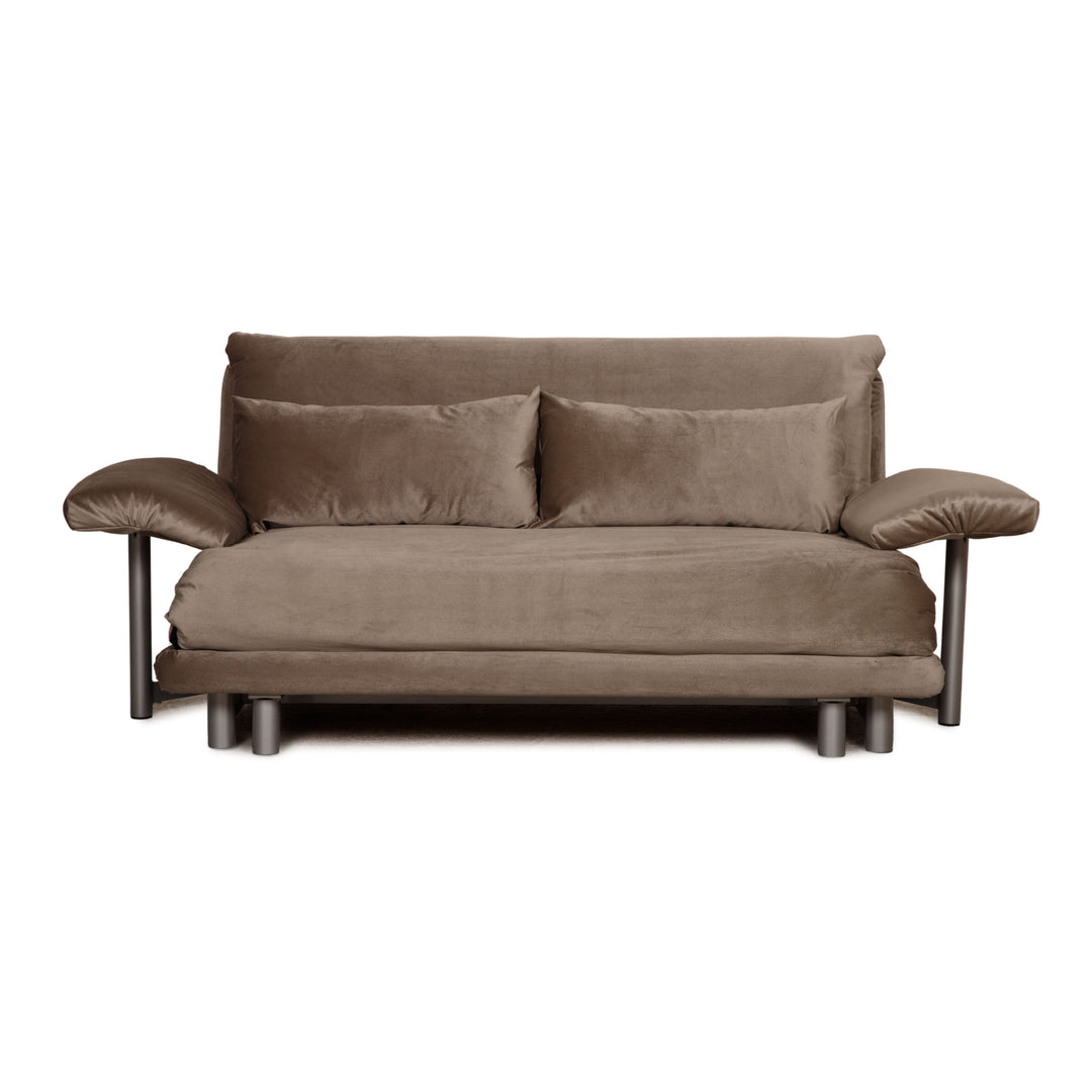 ligne roset Multy Dreisitzer Stoff Grau Funktion Schlafsofa Schlaffunktion Neubezug