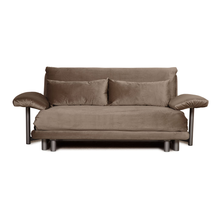 ligne roset Multy Dreisitzer Stoff Grau Funktion Schlafsofa Schlaffunktion Neubezug