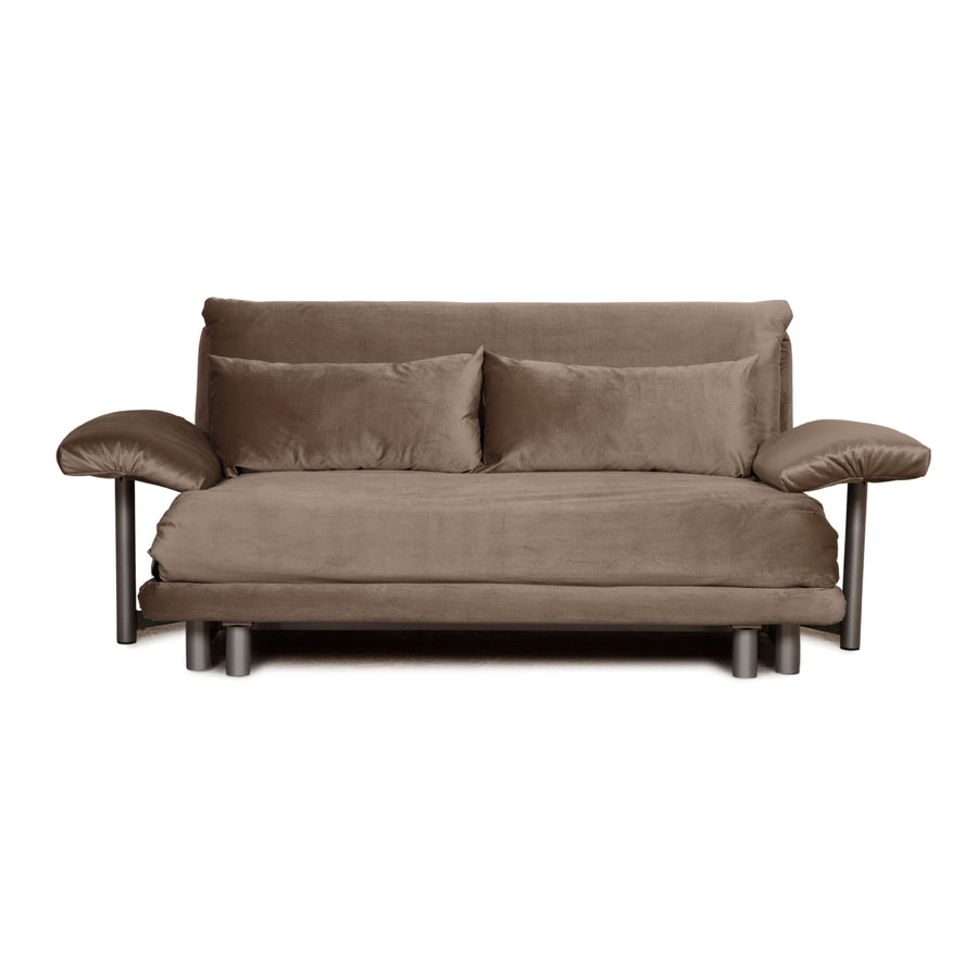 ligne roset Multy Dreisitzer Stoff Grau Funktion Schlafsofa Schlaffunktion Neubezug