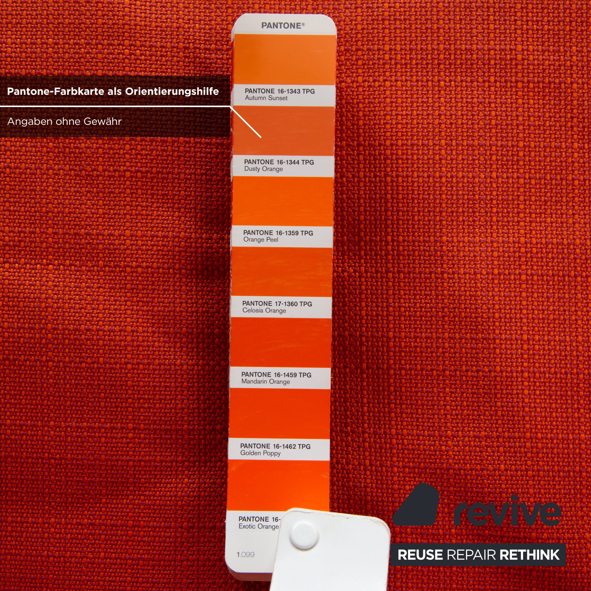 Ligne Roset Multy Dreisitzer Armlehnen Stoff Orange Siber manuelle Schlaffunktion Schlafsofa Couch Neubezug