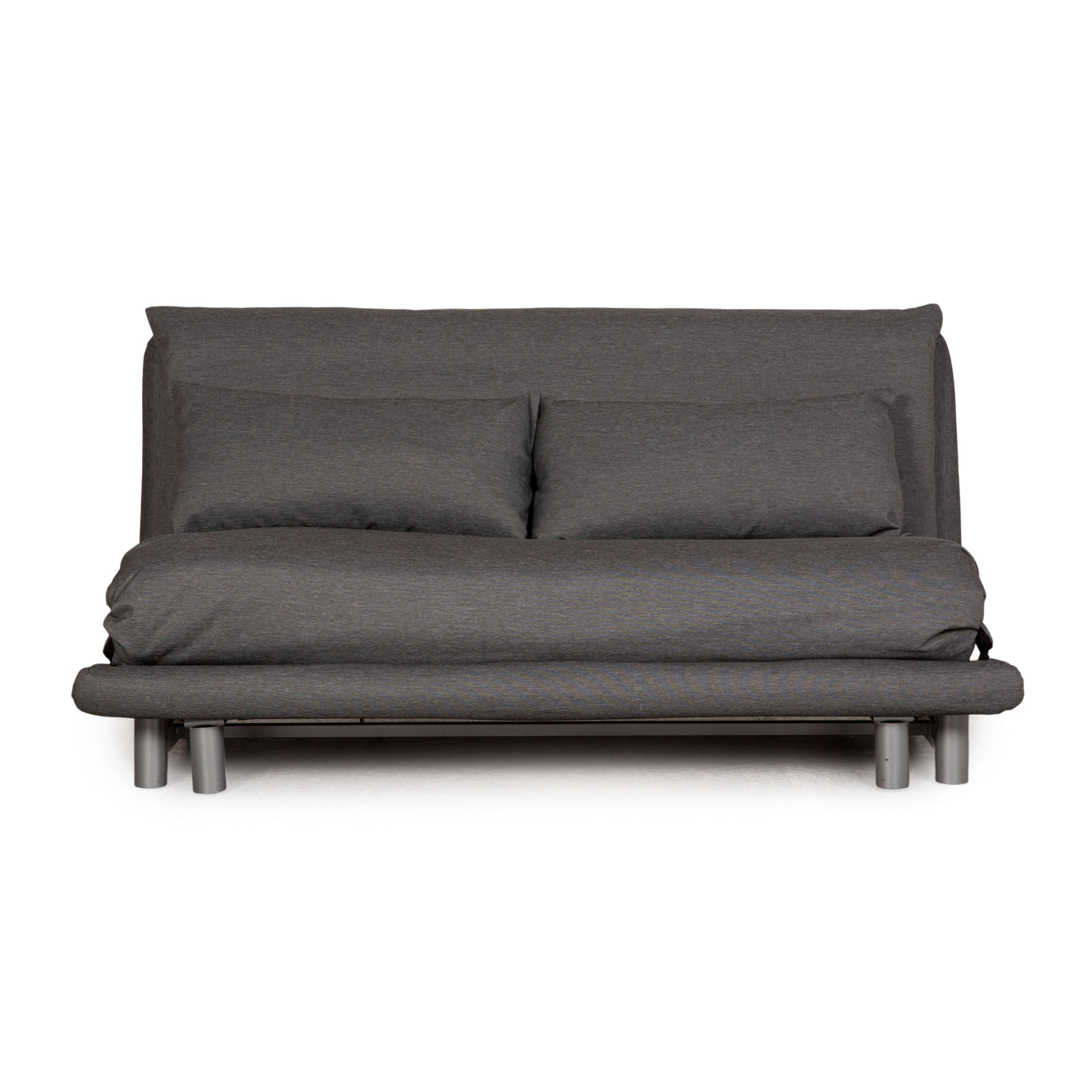 Ligne Roset Canapé 3 Places Multy En Tissu Gris Canapé Lit Fonction Canapé Sellerie Neuf