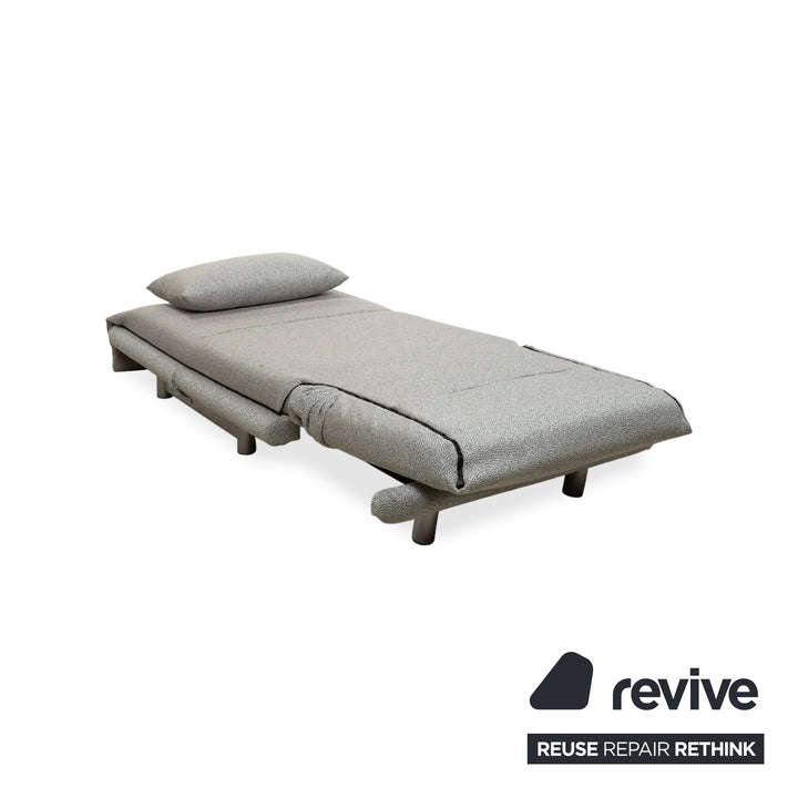 Ligne Roset Multy Sessel Grau manuelle Schlaffunktion Neubezug GLOW 502
