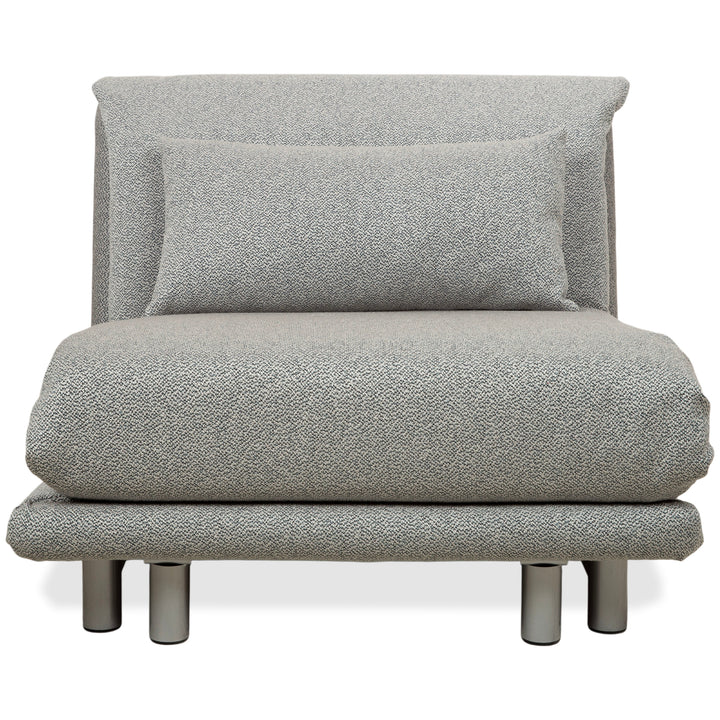 Ligne Roset Multy Sessel Grau manuelle Schlaffunktion Neubezug GLOW 502
