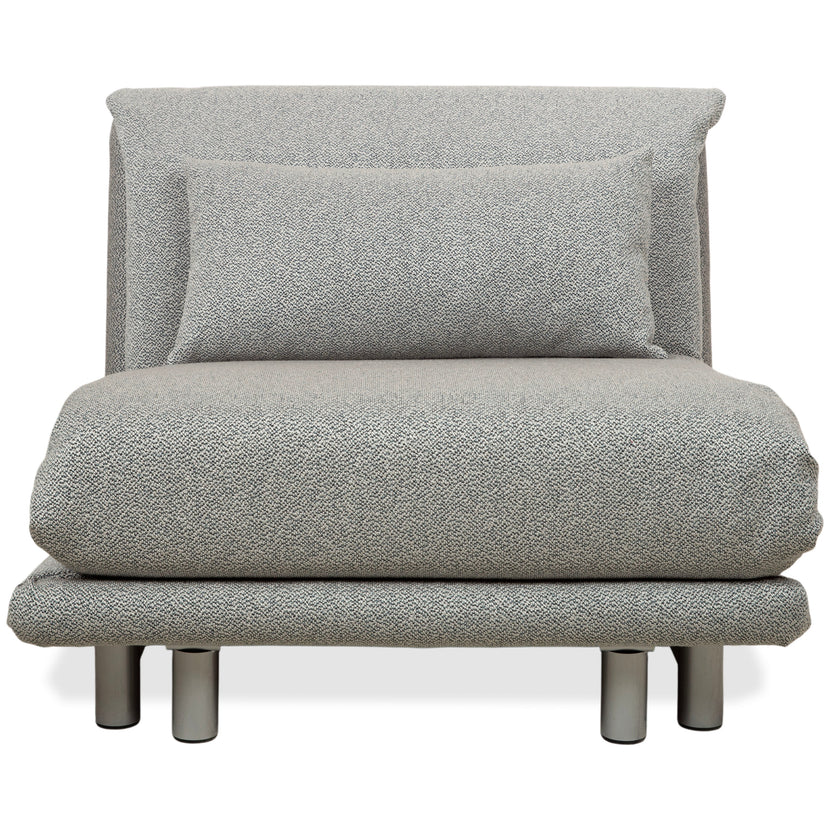 Ligne Roset Multy Sessel Grau manuelle Schlaffunktion Neubezug GLOW 502
