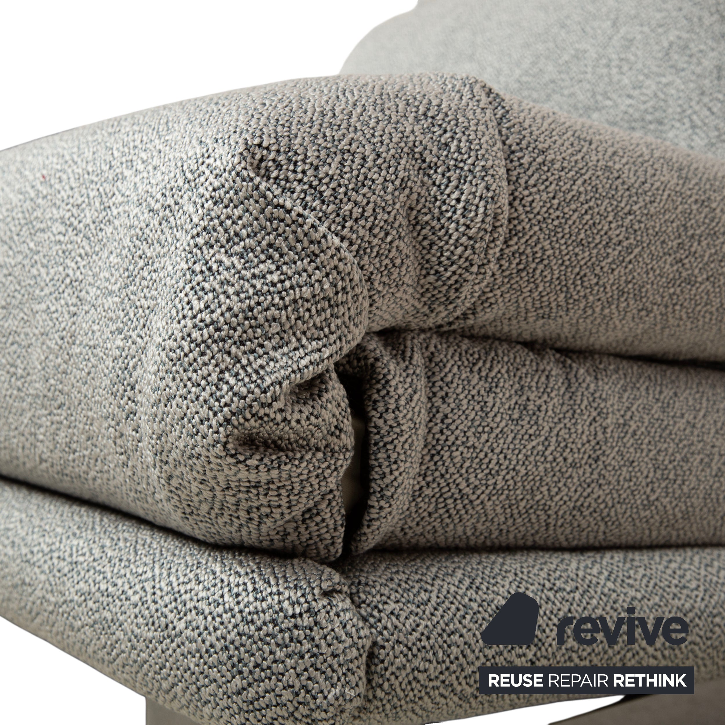Ligne Roset Multy Sessel Grau manuelle Schlaffunktion Neubezug GLOW 502