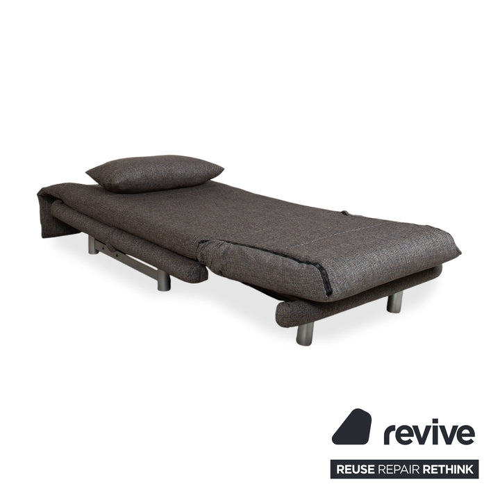 Ligne Roset Multy Sessel Stoff Grau Neubezug ALESSIO 131 manuelle Funktion