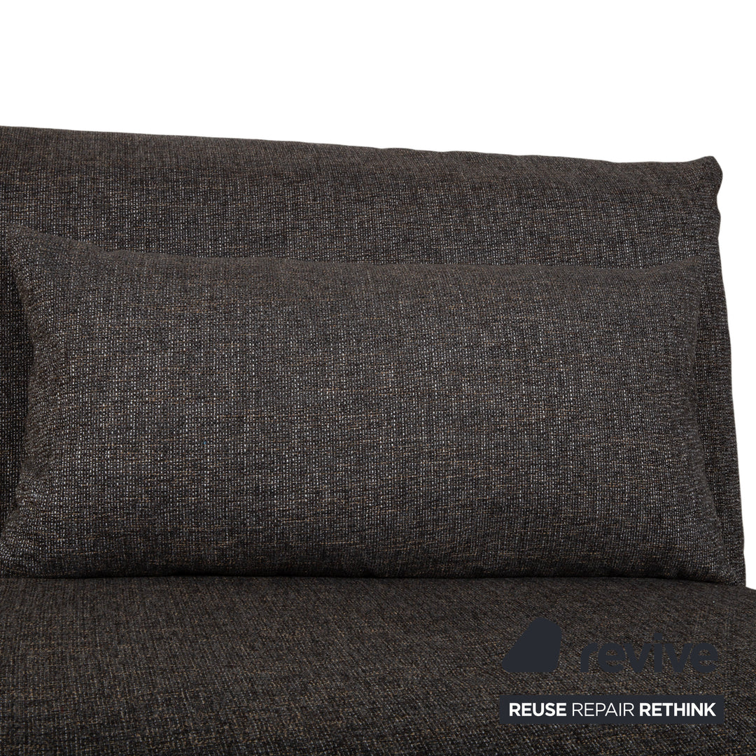 Ligne Roset Multy Sessel Stoff Grau Neubezug ALESSIO 131 manuelle Funktion