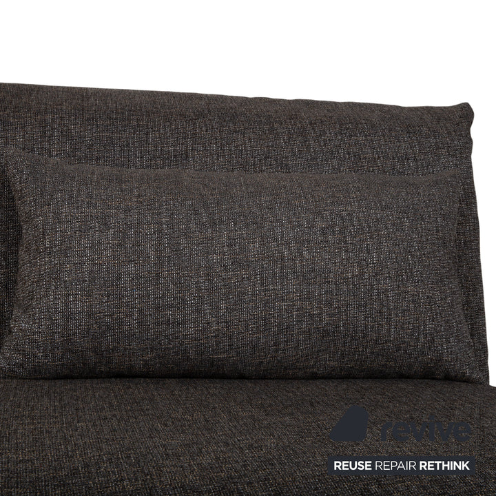 Ligne Roset Multy Sessel Stoff Grau Neubezug ALESSIO 131 manuelle Funktion