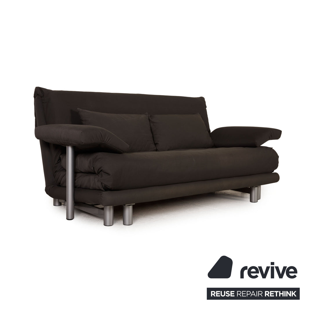 ligne roset Canapé Multy Gris Fonction Canapé 3 Places Fonction Sommeil