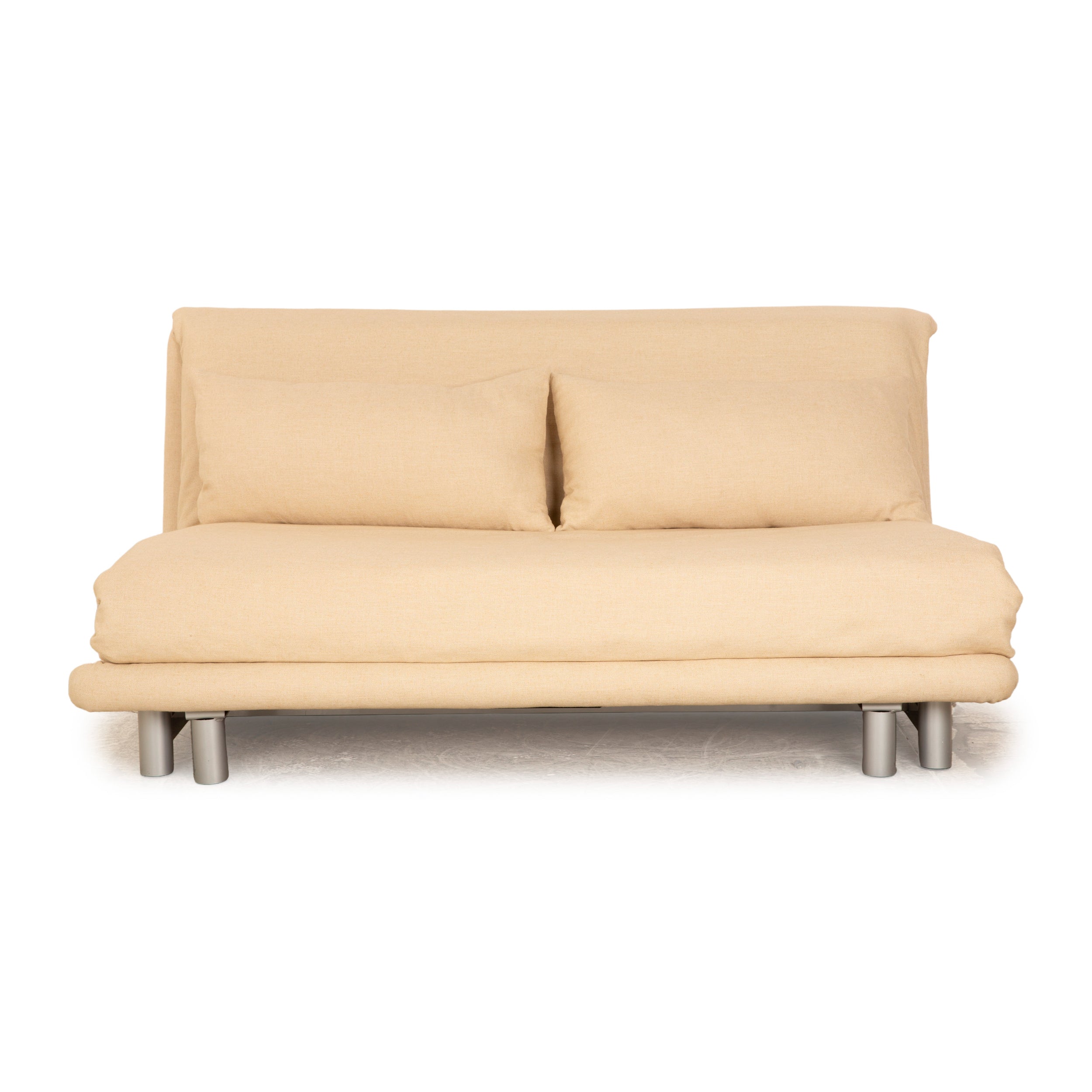 ligne roset Multy Stoff Dreisitzer Beige manuelle Funktion Schlafsofa Couch Neubezug