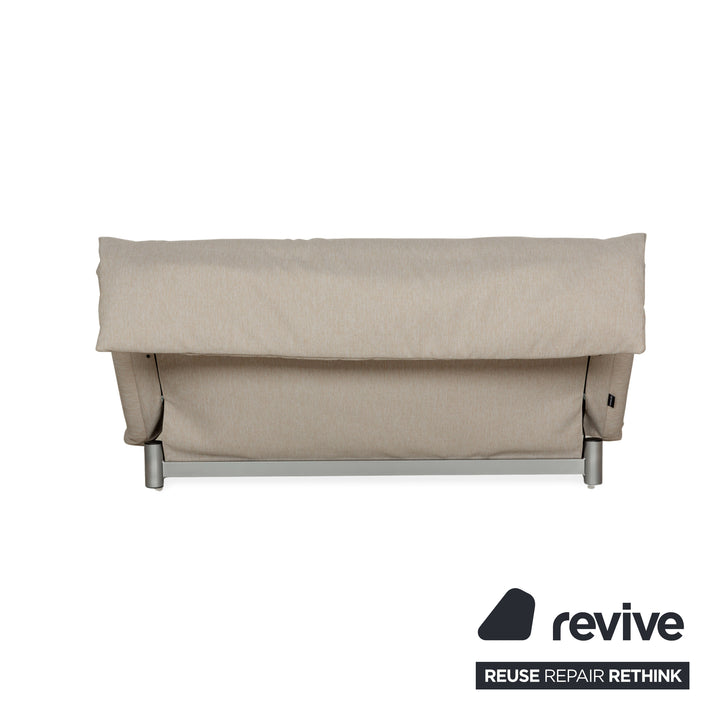 Ligne roset Canapé 3 places en tissu Multy beige, housse neuve