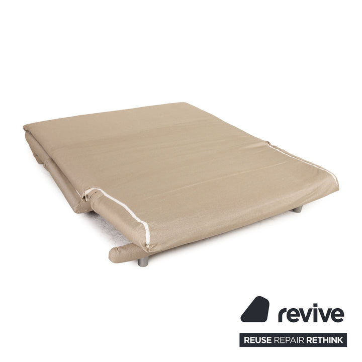 Ligne roset Canapé 3 places en tissu Multy beige, housse neuve