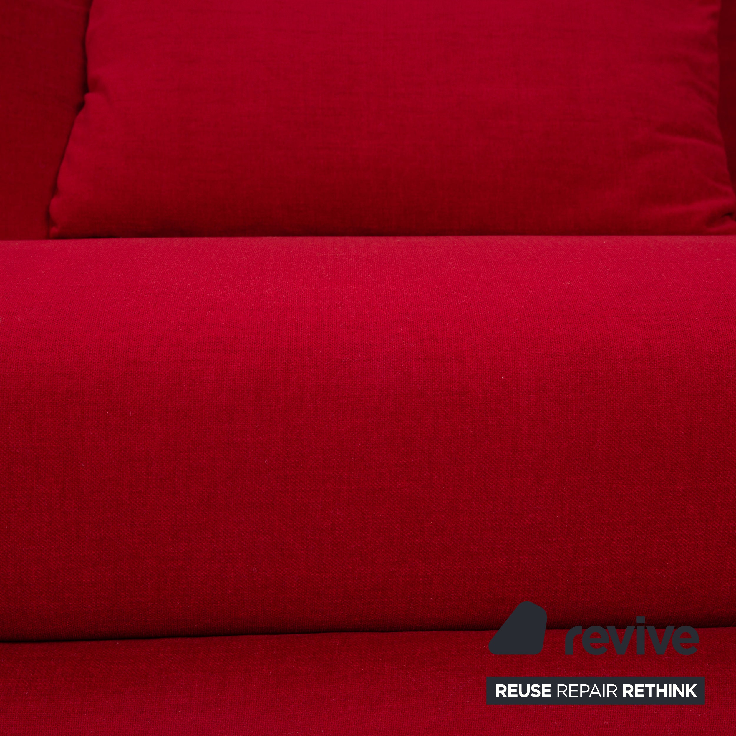 Ligne Roset Multy Stoff Dreisitzer Bordeaux Schlaffunktion Neubezug inkl. Armlehne
