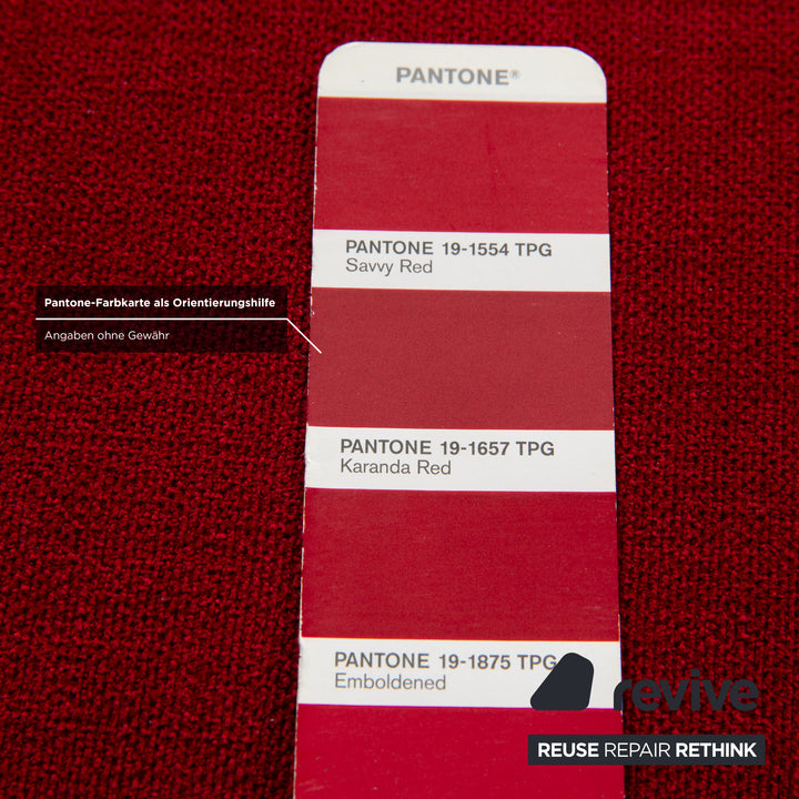 Ligne Roset Multy fabric three-seater Bordeaux sleeping function new cover including armrest