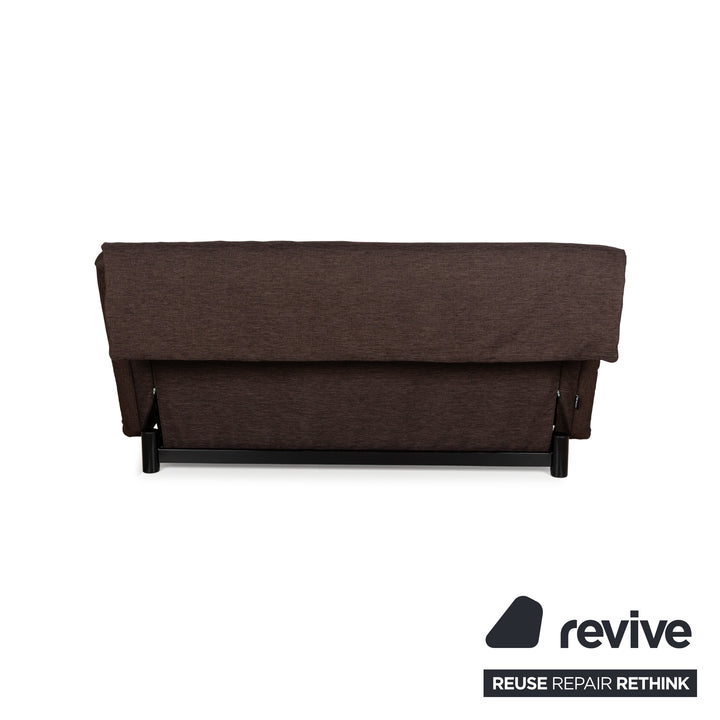 ligne roset Multy fabric three-seater brown manual function sleeping function sofa couch new cover