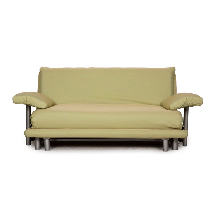 ligne roset Multy Stoff Dreisitzer Gelb Grün Sofa Couch Schlafsofa Neubezug inkl. Armlehnen