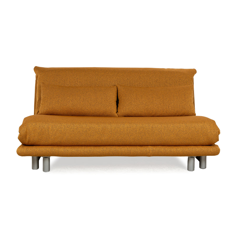 ligne roset Multy Stoff Dreisitzer Gelb manuelle Funktion Schlaffunktion Neubezug