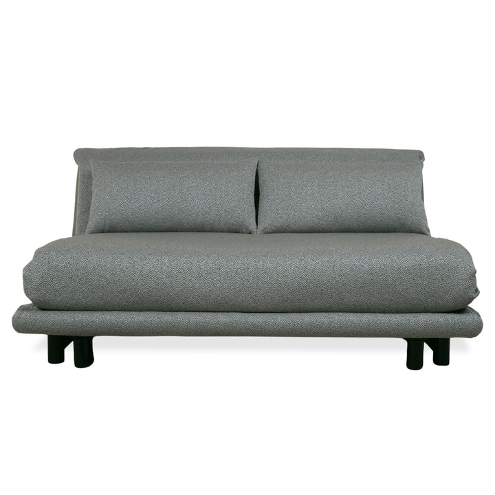 Ligne Roset Multy Stoff Dreisitzer Grau Grün meliert manuelle Funktion Schlafsofa (GLOW 502 Q2 von Rohleder)
