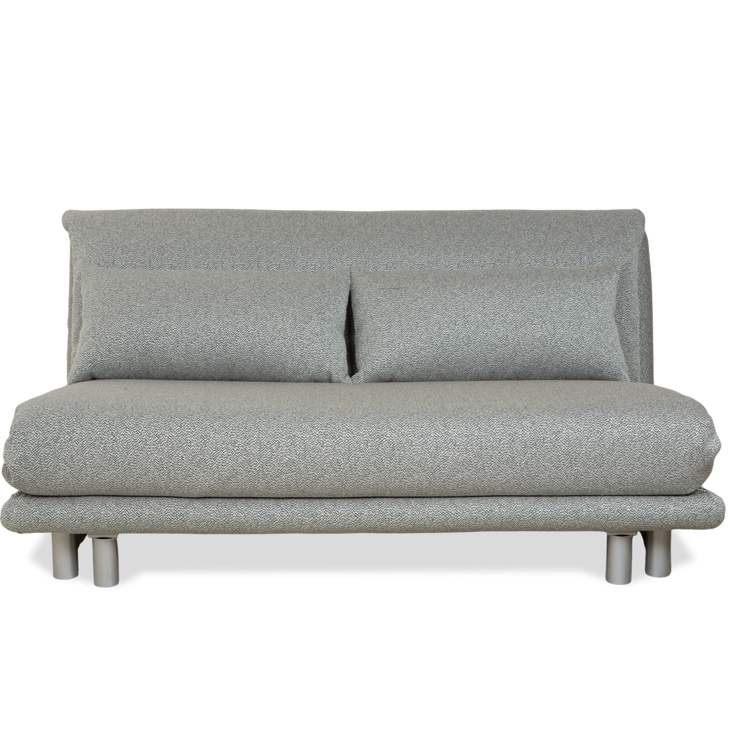 Ligne Roset Multy tissu trois places gris vert turquoise fonction couchage nouvelle housse