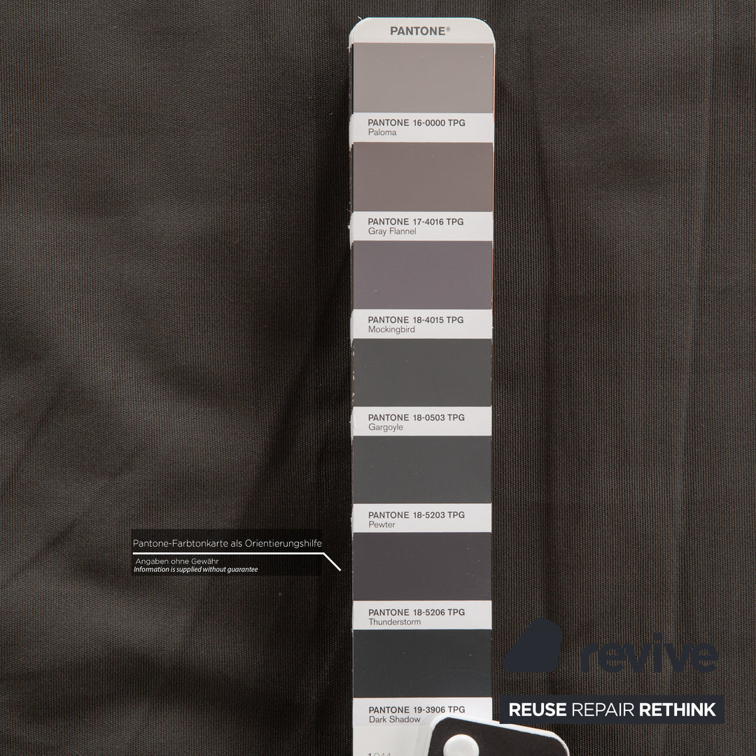 Ligne Roset Multy fabric three-seater grey manual function sleeping function