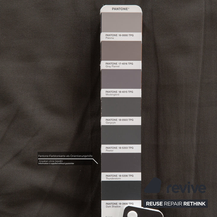 Ligne Roset Multy fabric three-seater grey manual function sleeping function