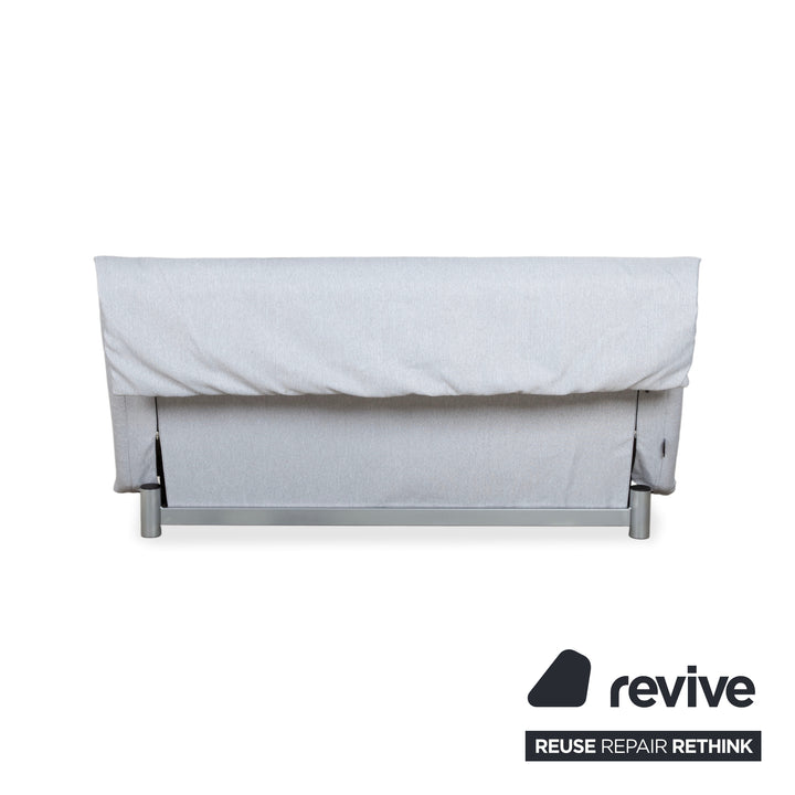Ligne Roset Multy Tissu Trois Places Gris Fonction Manuelle Canapé Canapé-lit Recouvrement VERANO 600