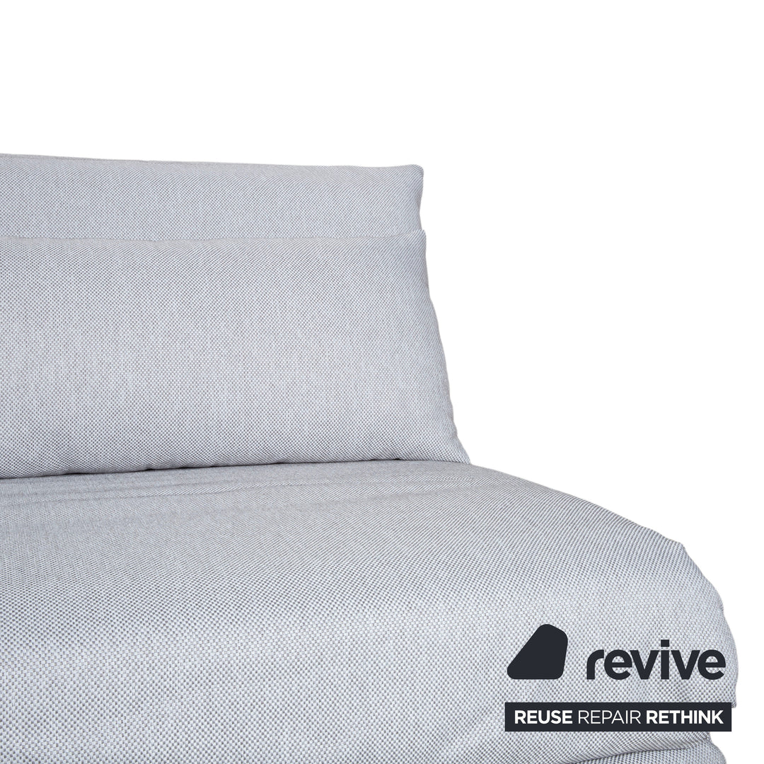 Ligne Roset Multy Stoff Dreisitzer Grau Manuelle Funktion Sofa Couch Schlafsofa Neubezug VERANO 600