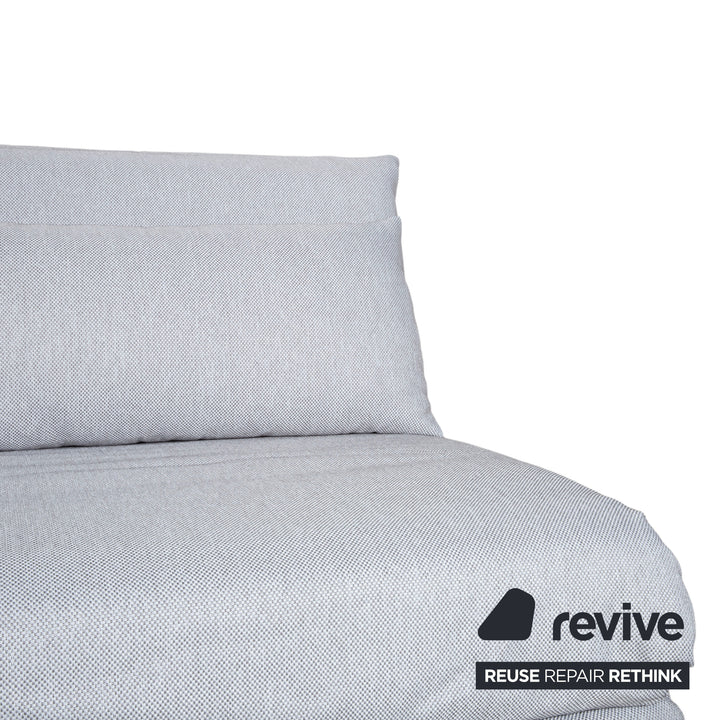 Ligne Roset Multy Tissu Trois Places Gris Fonction Manuelle Canapé Canapé-lit Recouvrement VERANO 600