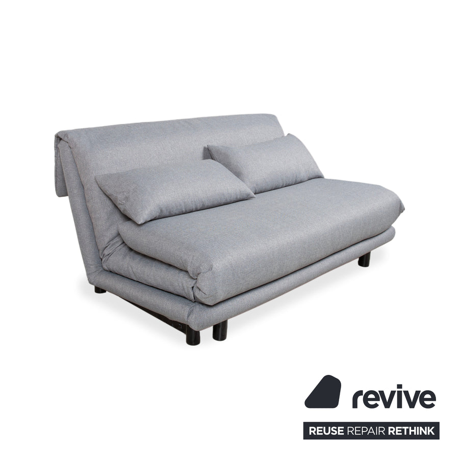 Ligne Roset Multy stof trepersoners grå manuel funktion sofa lædersofa sovesofa ombetrukket VERANO 681