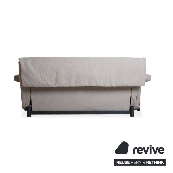 Ligne Roset Multy Tissu Trois places Gris Fonction couchage