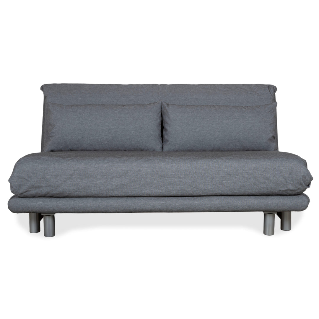 Ligne Roset Multy Tissu Canapé trois places gris avec fonction couchage
