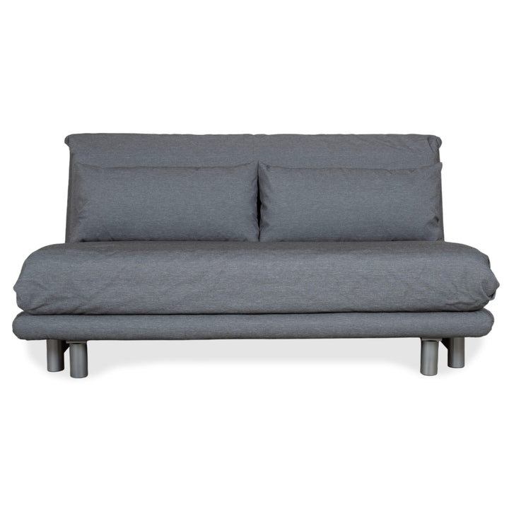 Ligne Roset Multy Tissu Canapé trois places gris avec fonction couchage