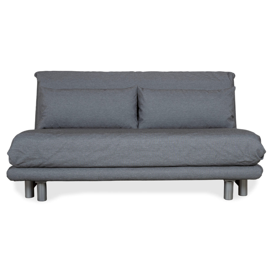 Ligne Roset Multy Tissu Canapé trois places gris avec fonction couchage