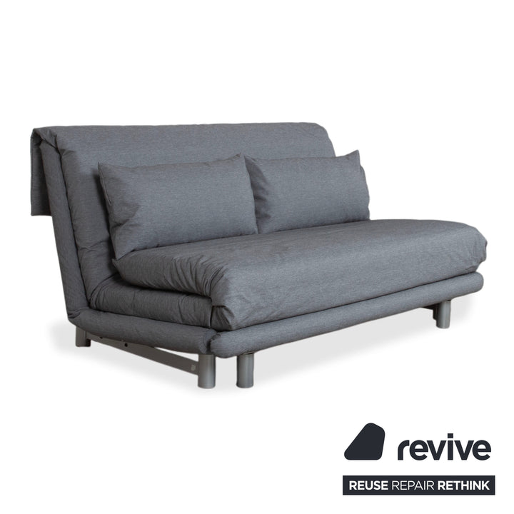 Ligne Roset Multy Tissu Canapé trois places gris avec fonction couchage