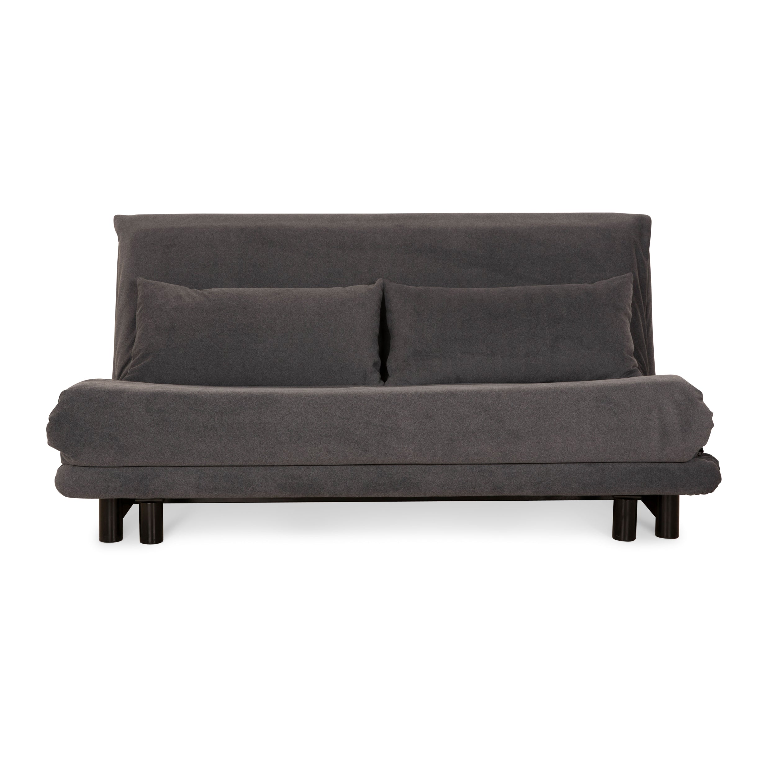 Ligne roset Canapé 3 places en tissu Multy gris, canapé convertible neuf, housse, fonction manuelle